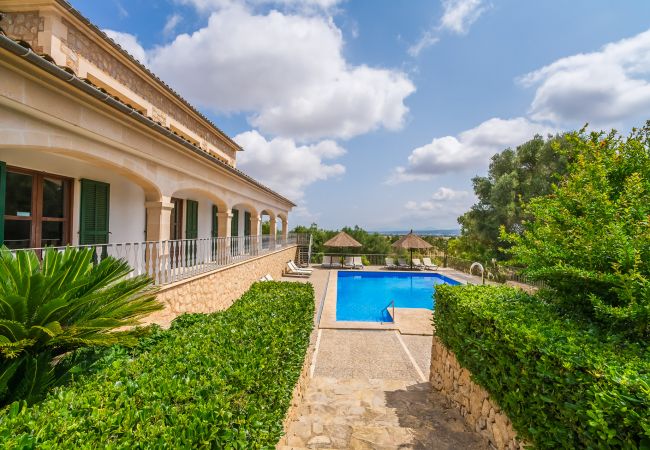Country house in Petra - Villa with private pool and nice views Sa Pleta en Mallorca
