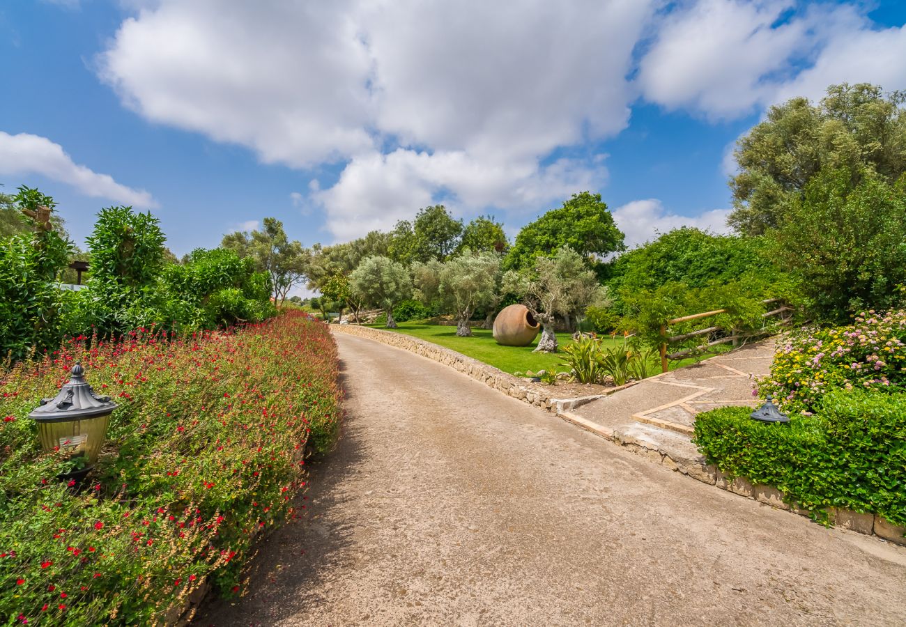 Country house in Petra - Villa with private pool and nice views Sa Pleta en Mallorca