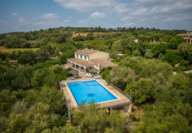 Country house in Petra - Finca Son Perxa on Mallorca with pool and bbq