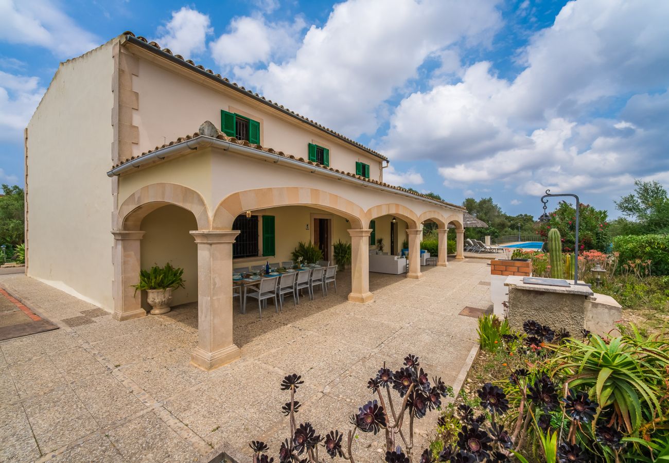 Country house in Petra - Finca Son Perxa on Mallorca with pool and bbq