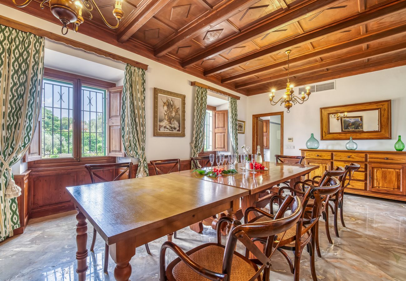 Country house in Petra - Finca Son Perxa on Mallorca with pool and bbq