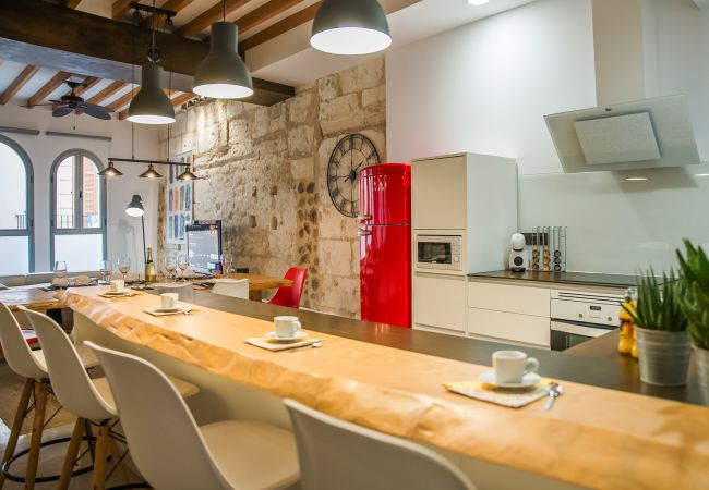 House in Sa Pobla - Design apartment Mercat 16 centrally located in Mallorca. House in Sa Pobla - Design apartment Mercat 16 centrally located in Mallorca.