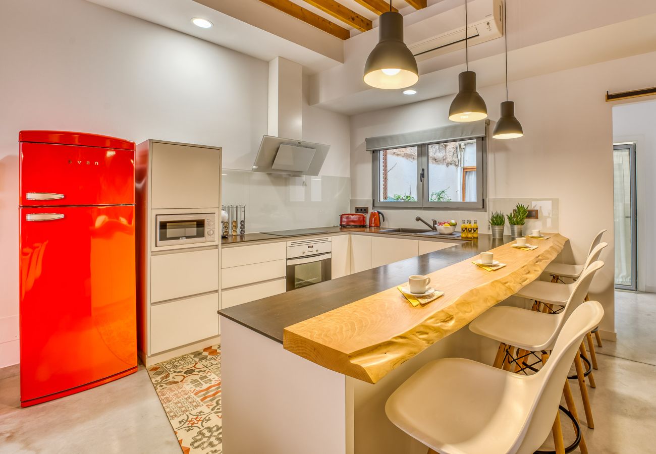Modern vacation accommodation in Mallorca.