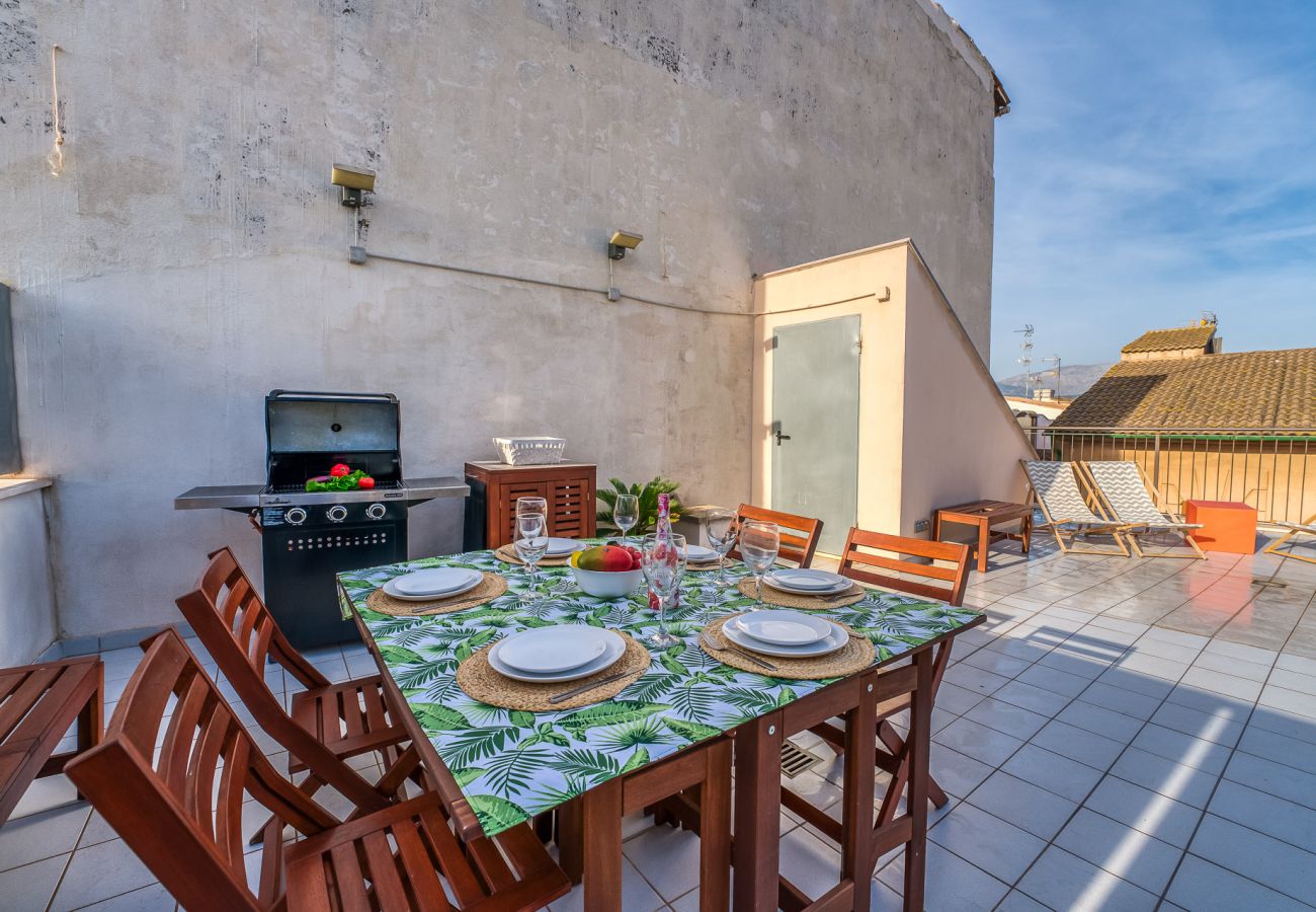Vacations in Mallorca in a fully equipped apartment.