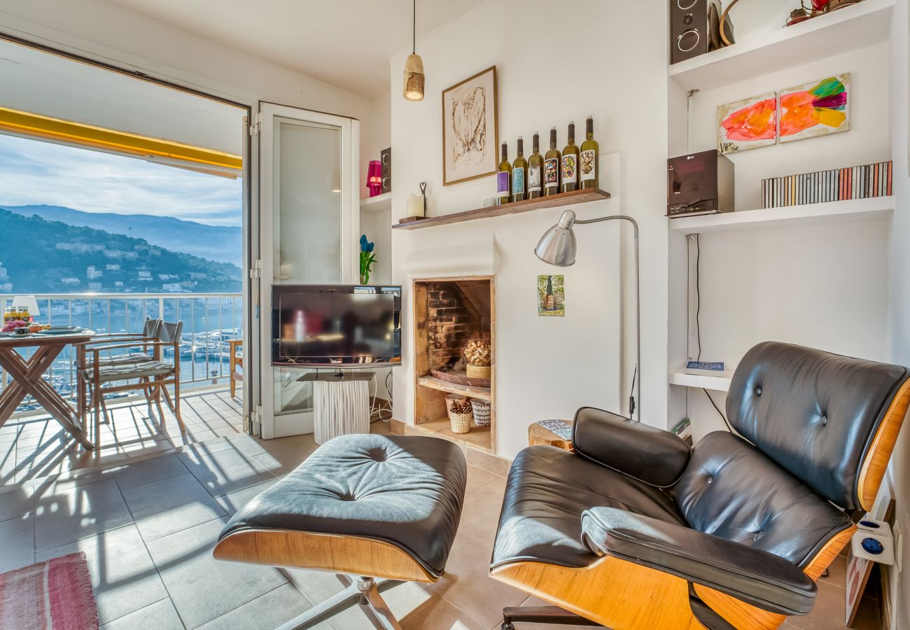 Apartment in Port de Sóller - Apartment Santa Catalina 46 in Puerto Soller with sea view