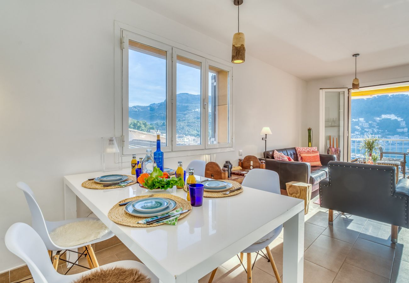Apartment in Port de Sóller - Apartment Santa Catalina 46 in Puerto Soller with sea view