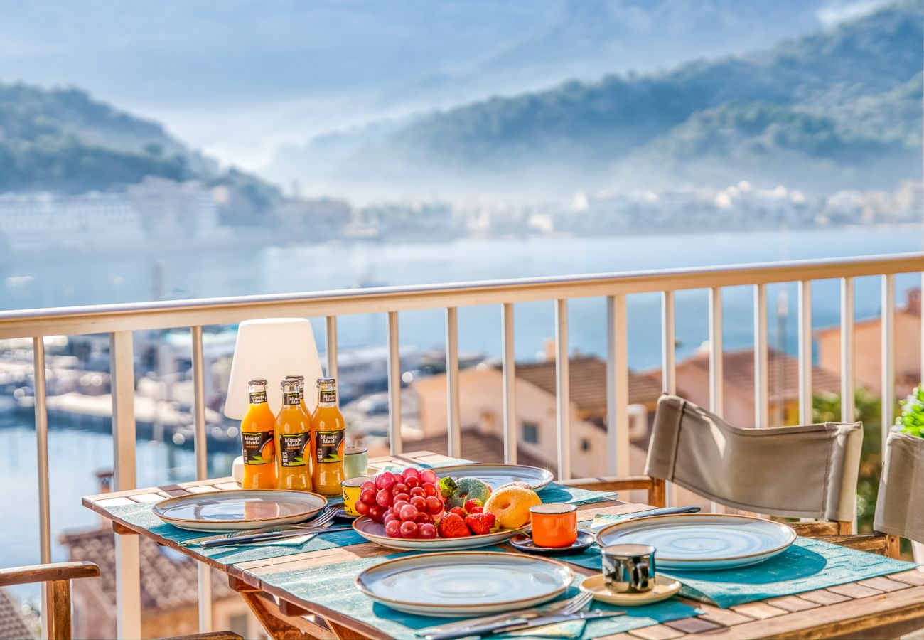 Apartment in Port de Sóller - Apartment Santa Catalina 46 in Puerto Soller with sea view