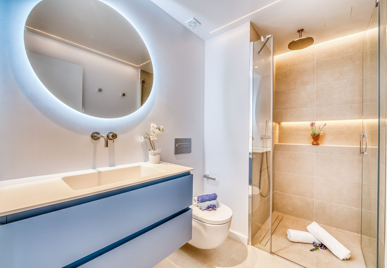 Apartment with sea view terrace in Puerto Alcudia.