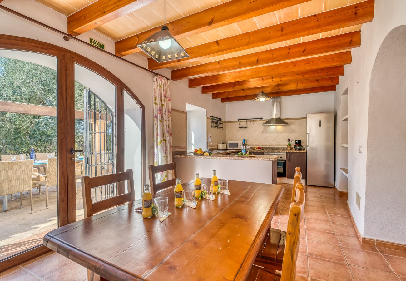 Finca in Mallorca with mountain views