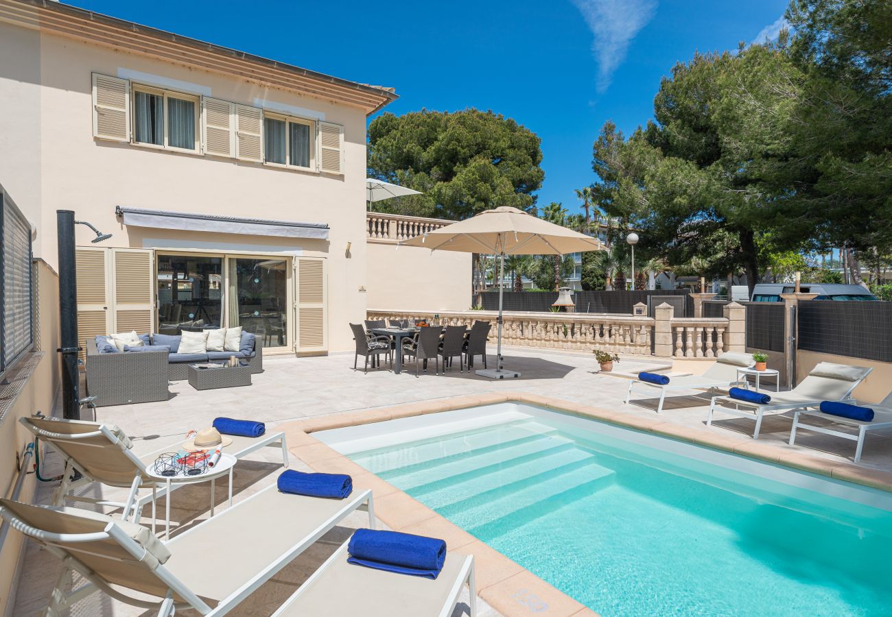 House in Muro - Villa Hilary with private pool near Muro beach
