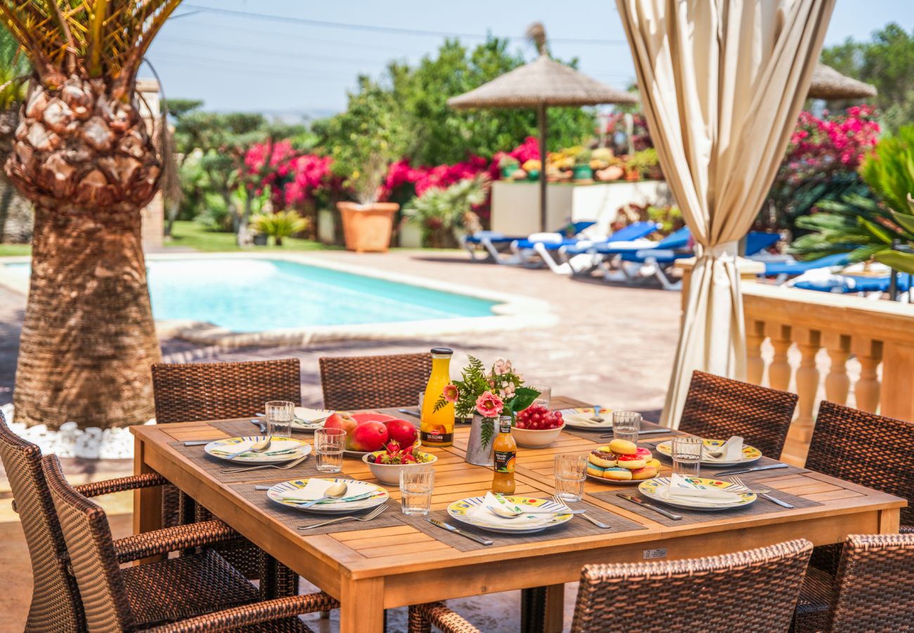 Country house in Muro - Rural Finca in Muro Ca Na Pepa with pool