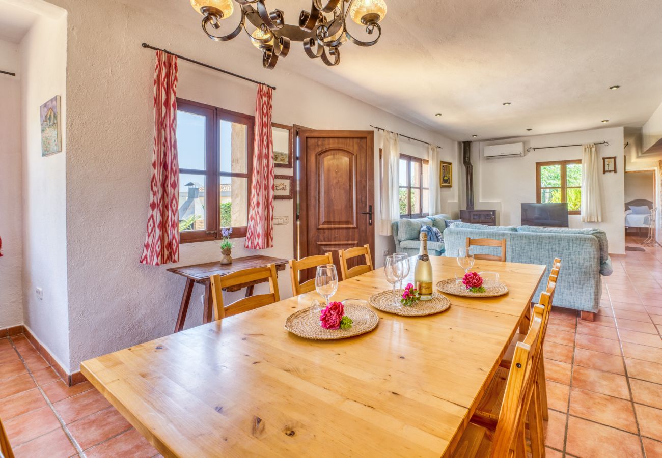 Country house in Muro - Rural Finca in Muro Ca Na Pepa with pool