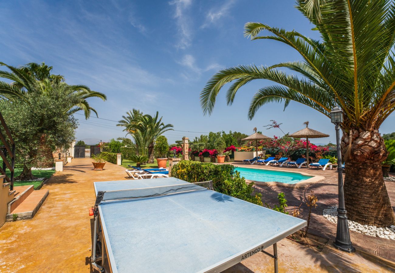 Country house in Muro - Rural Finca in Muro Ca Na Pepa with pool