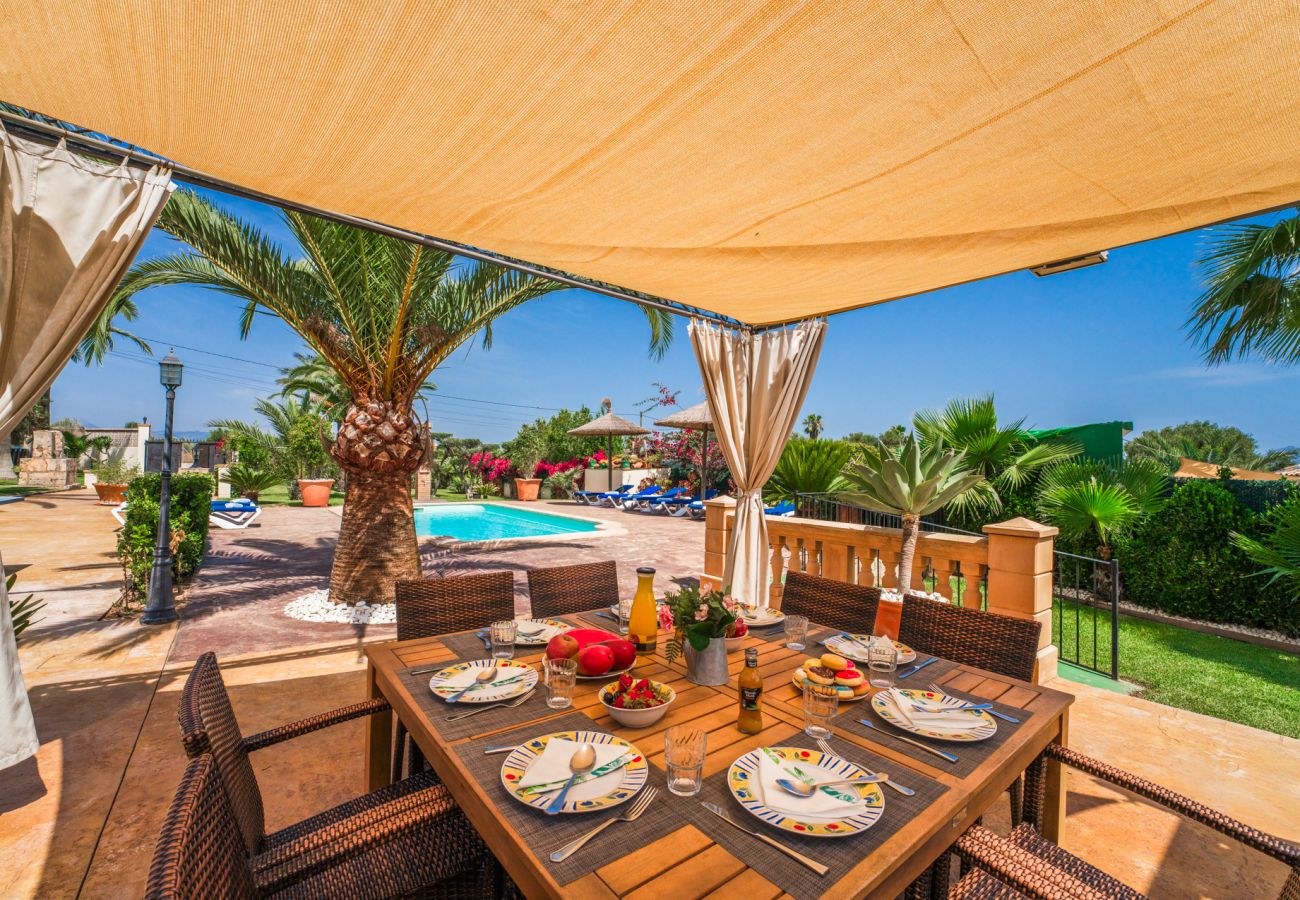 Country house in Muro - Rural Finca in Muro Ca Na Pepa with pool
