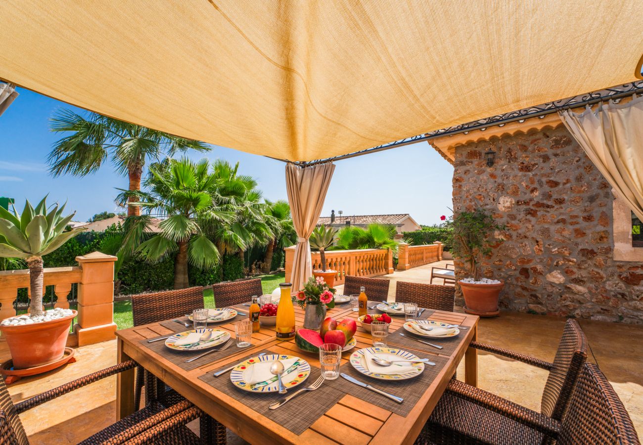 Country house in Muro - Rural Finca in Muro Ca Na Pepa with pool