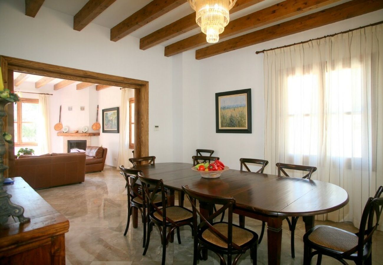 Country house in Petra - Finca Son Capellet on Mallorca with pool and bbq