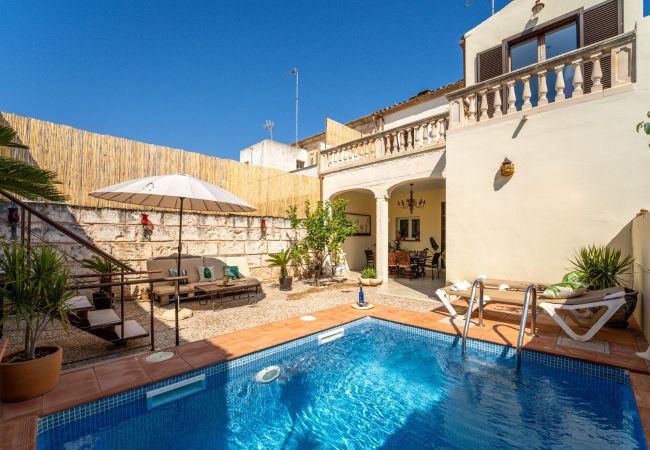 House in Muro - House in Mallorca Cas Coco with Pool