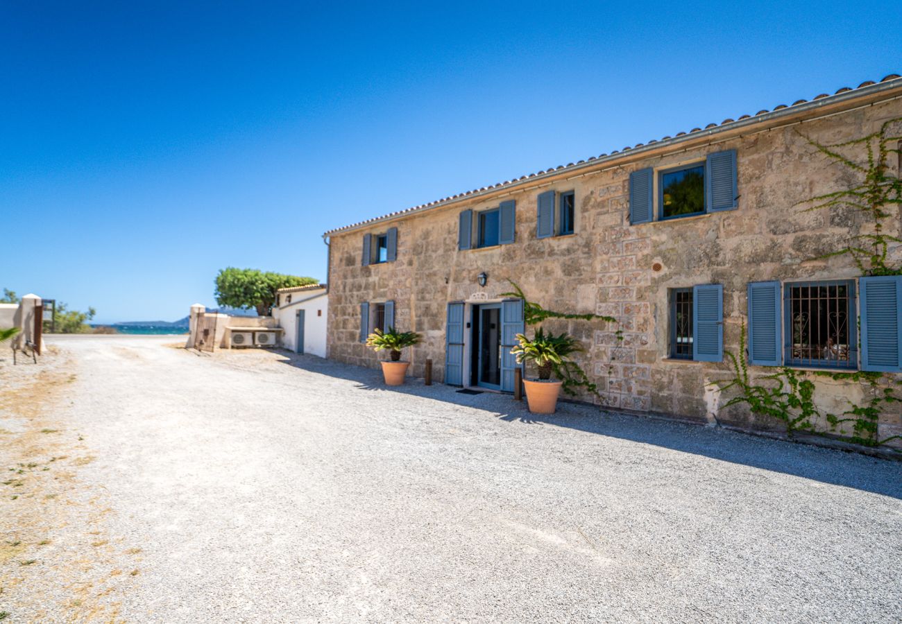 Country house in Pollensa - Finca in front of the sea, Can Cuarassa, Pollensa.