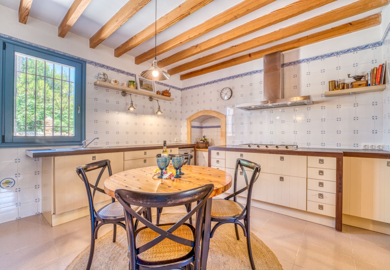 Country house in Pollensa - Finca in front of the sea, Can Cuarassa, Pollensa.