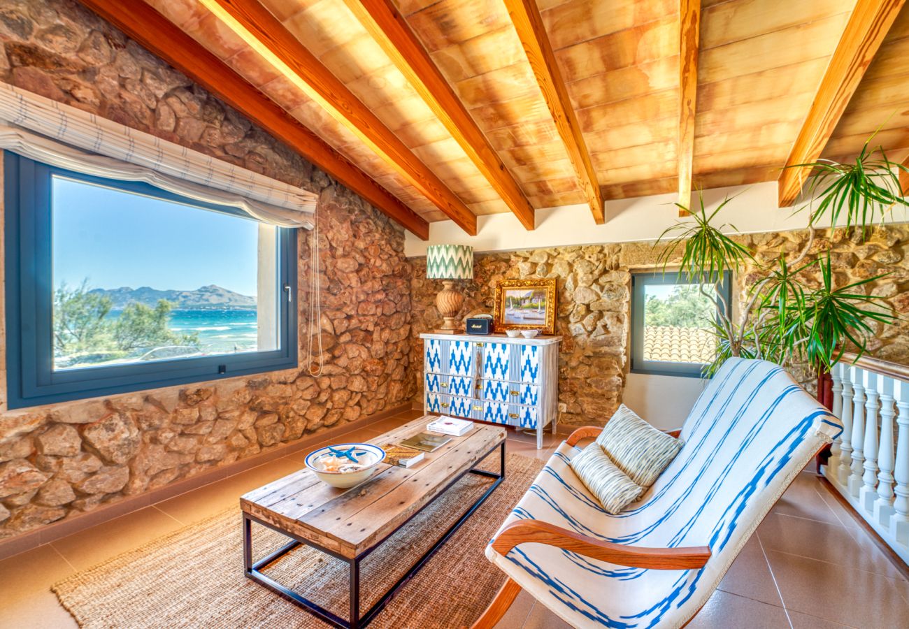 Country house in Pollensa - Finca in front of the sea, Can Cuarassa, Pollensa.