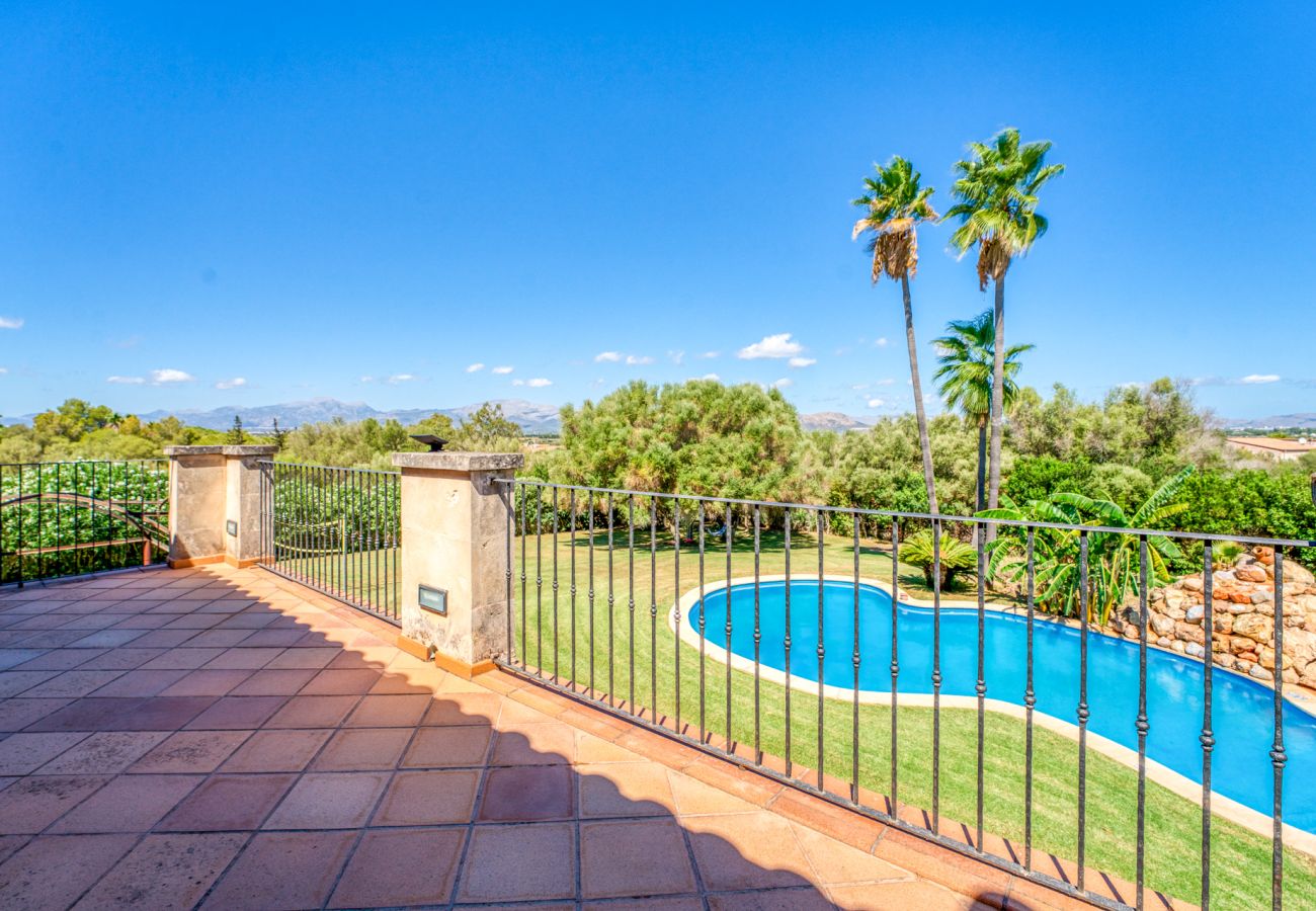 Country house in Muro - House with pool Son San Marti Gran Muro