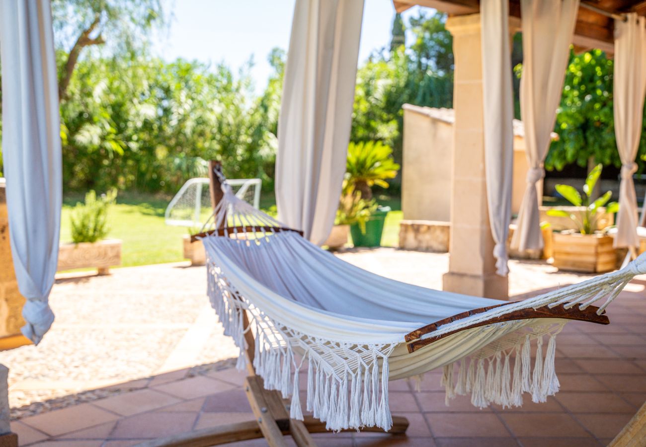 Country house in Muro - House with pool Son San Marti Gran Muro