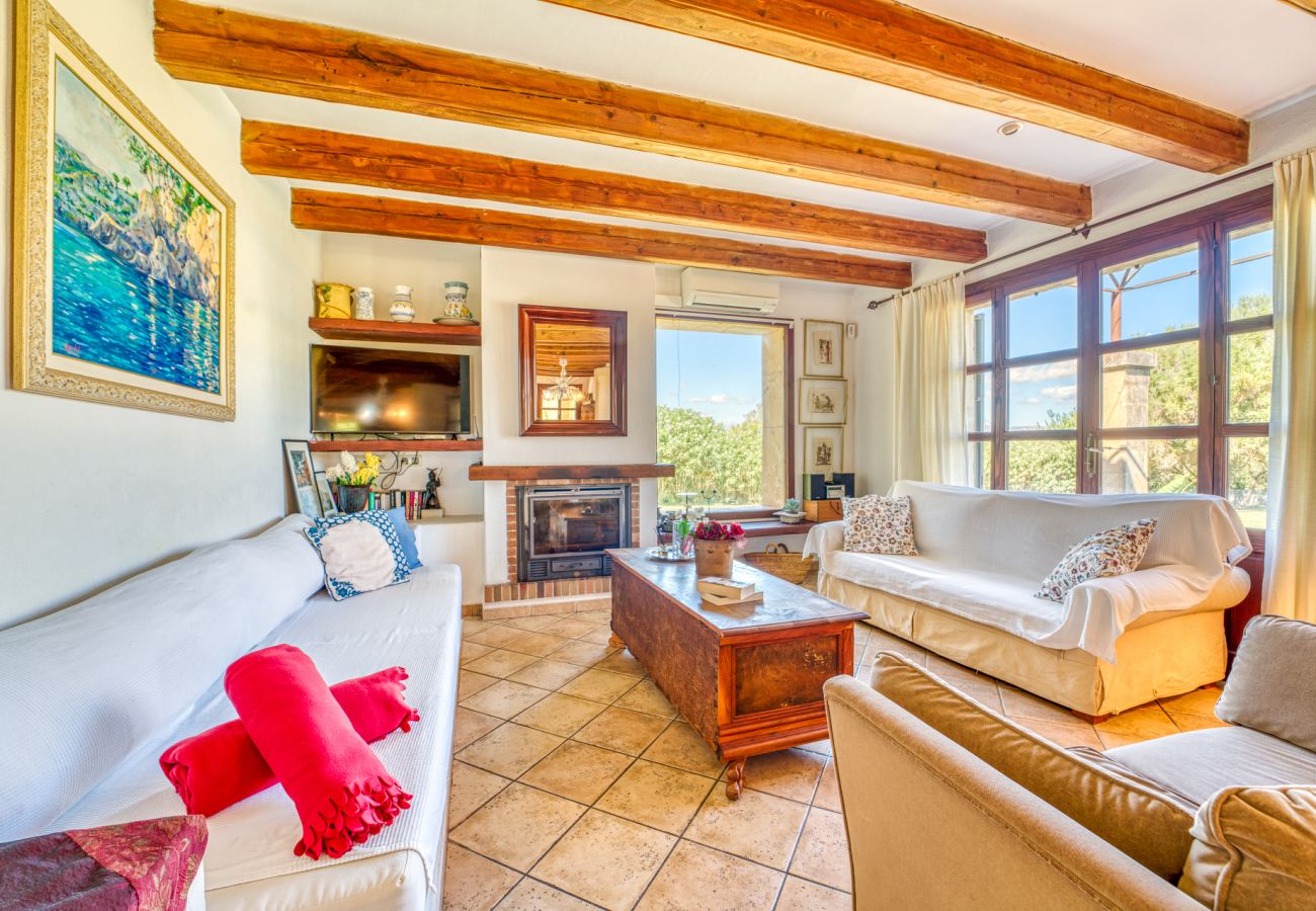Country house in Muro - House with pool Son San Marti Gran Muro
