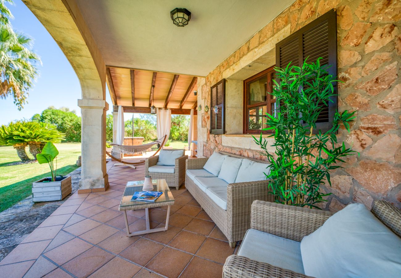 Country house in Muro - House with pool Son San Marti Gran Muro