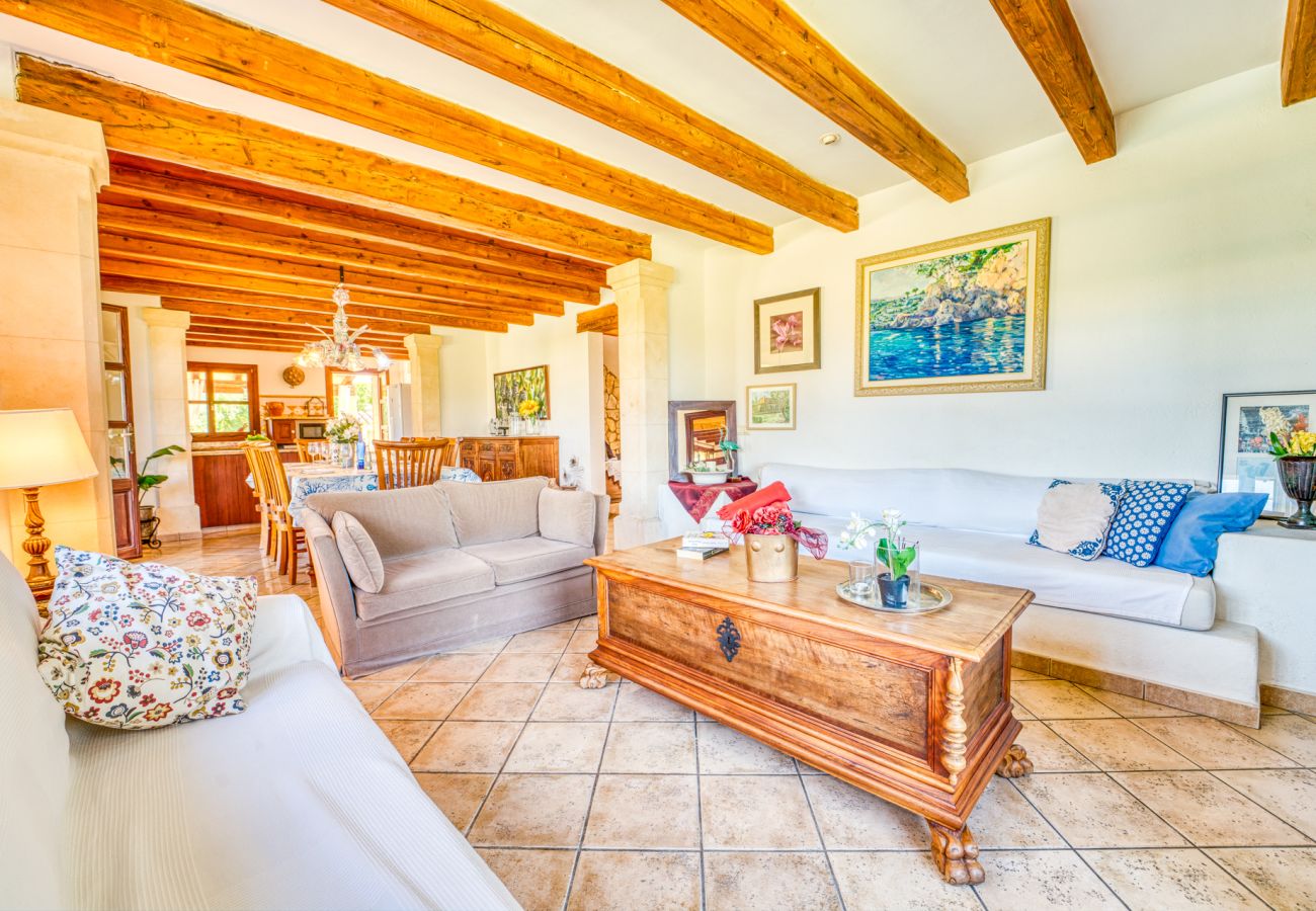Country house in Muro - House with pool Son San Marti Gran Muro