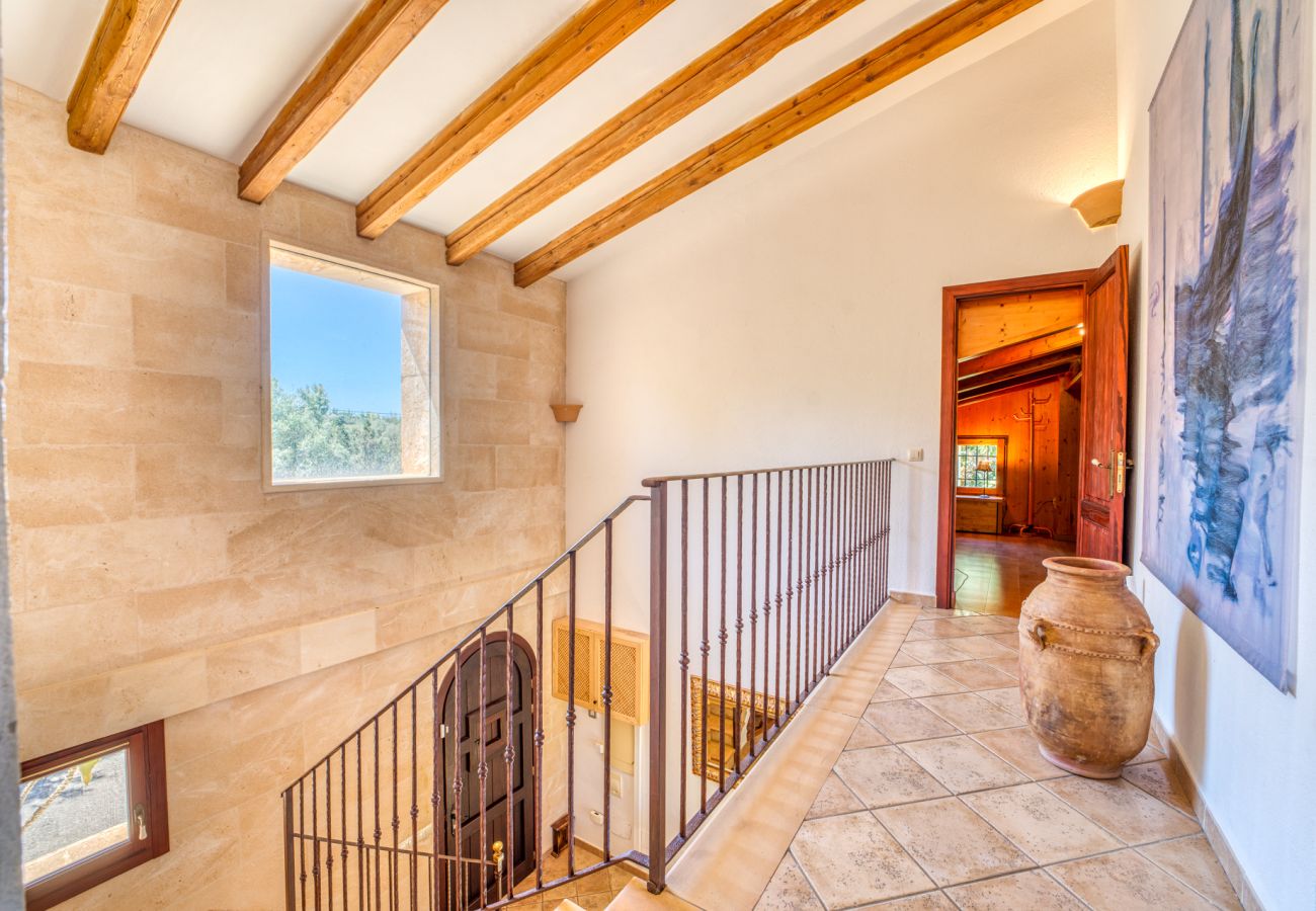 Country house in Muro - House with pool Son San Marti Gran Muro