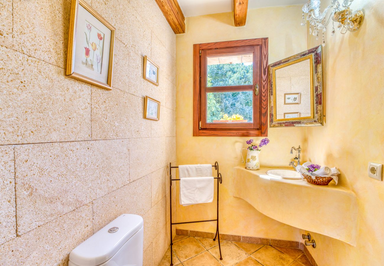 Country house in Muro - House with pool Son San Marti Gran Muro