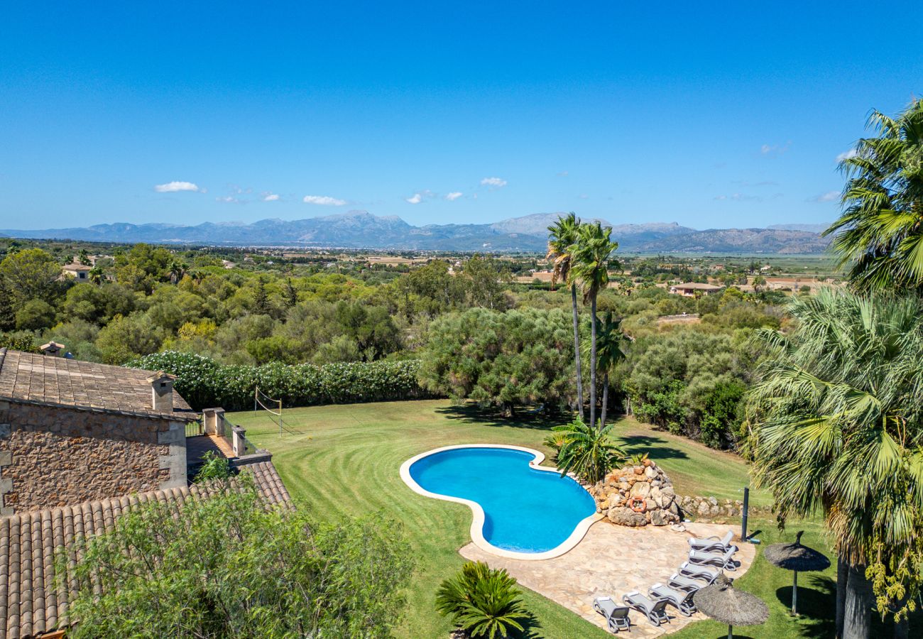 Country house in Muro - House with pool Son San Marti Gran Muro