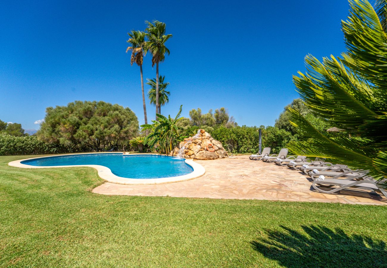 Country house in Muro - House with pool Son San Marti Gran Muro
