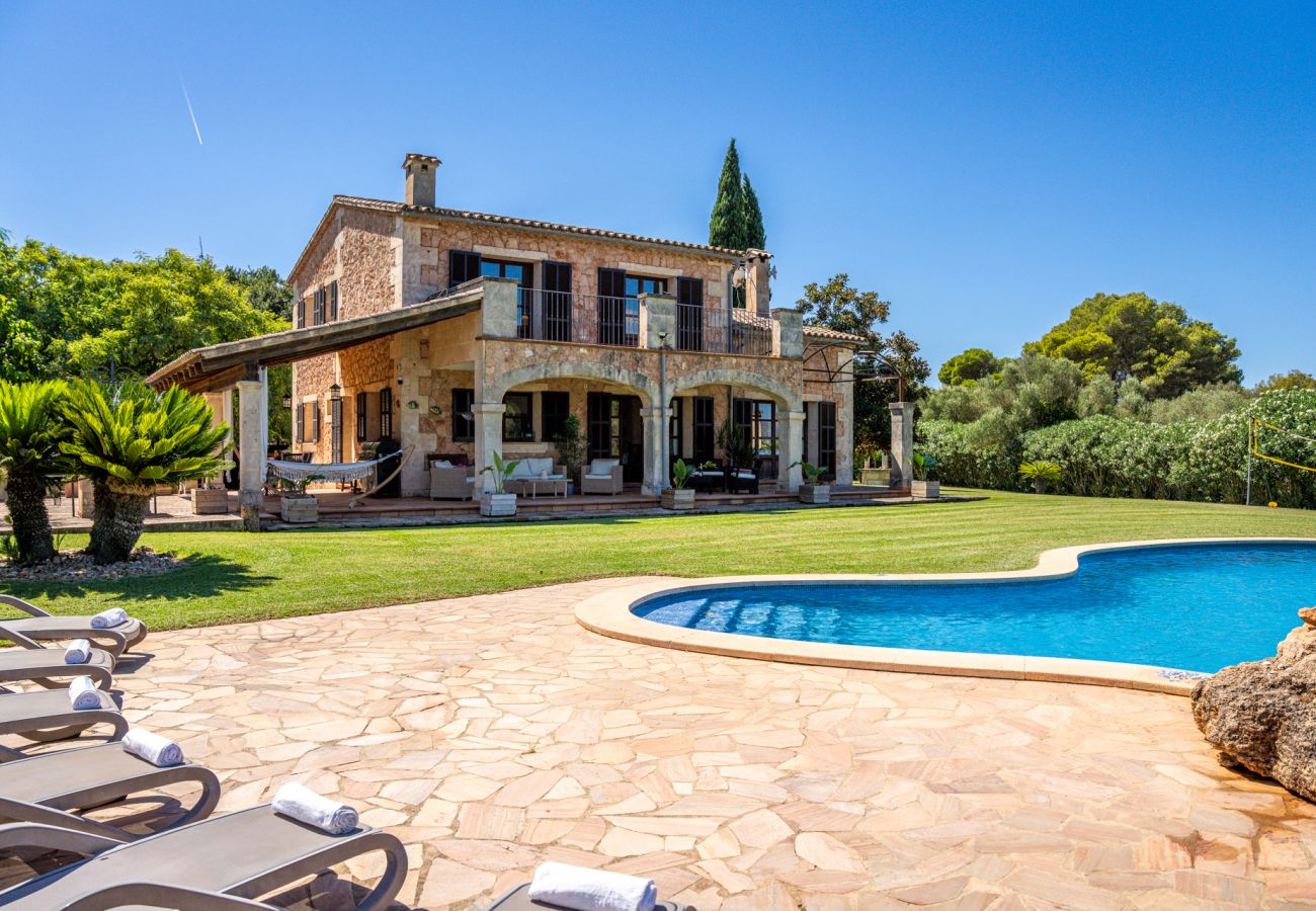 Country house in Muro - House with pool Son San Marti Gran Muro