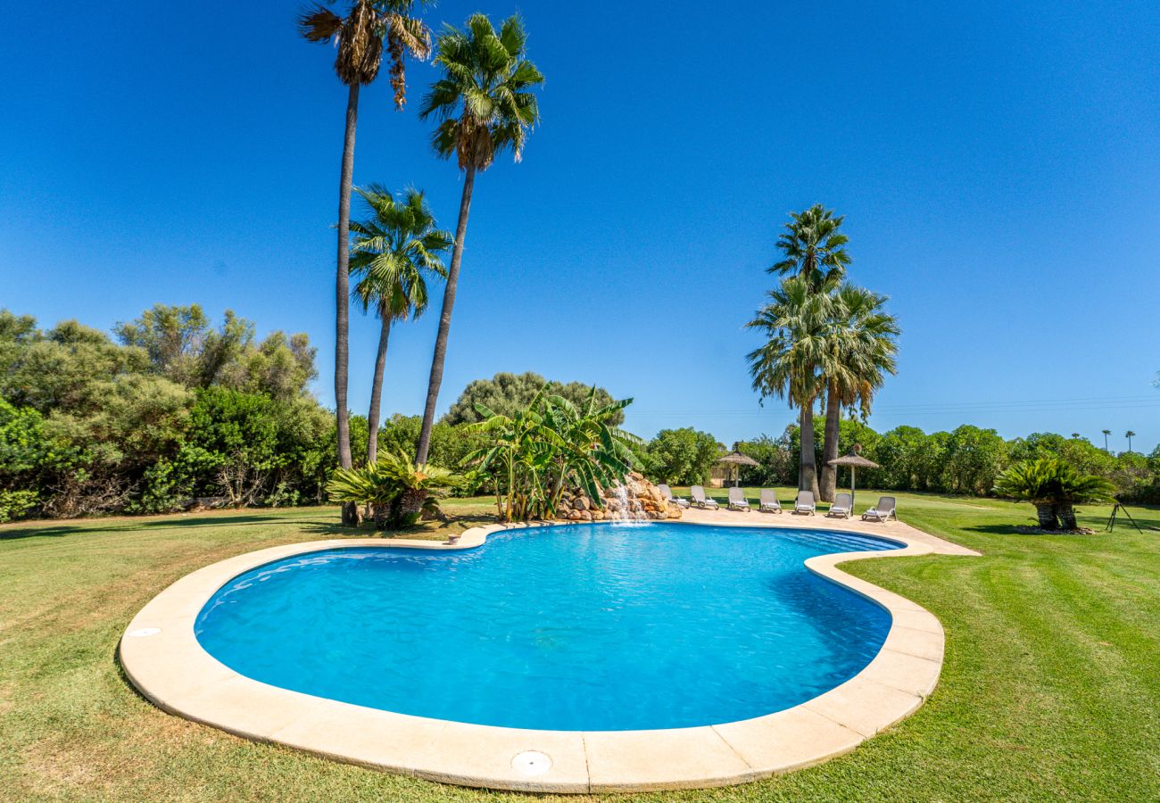 Country house in Muro - House with pool Son San Marti Gran Muro