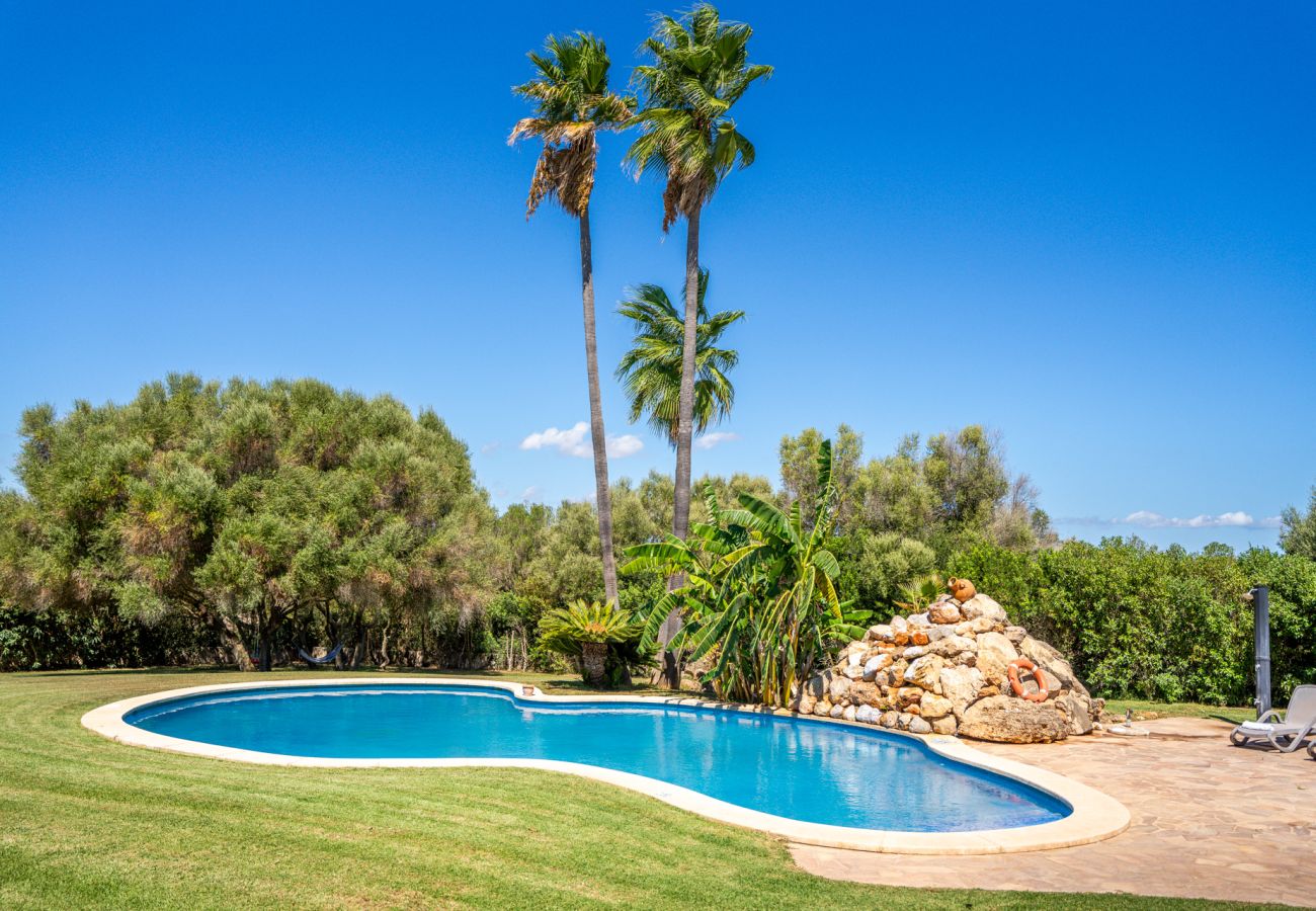Country house in Muro - House with pool Son San Marti Gran Muro