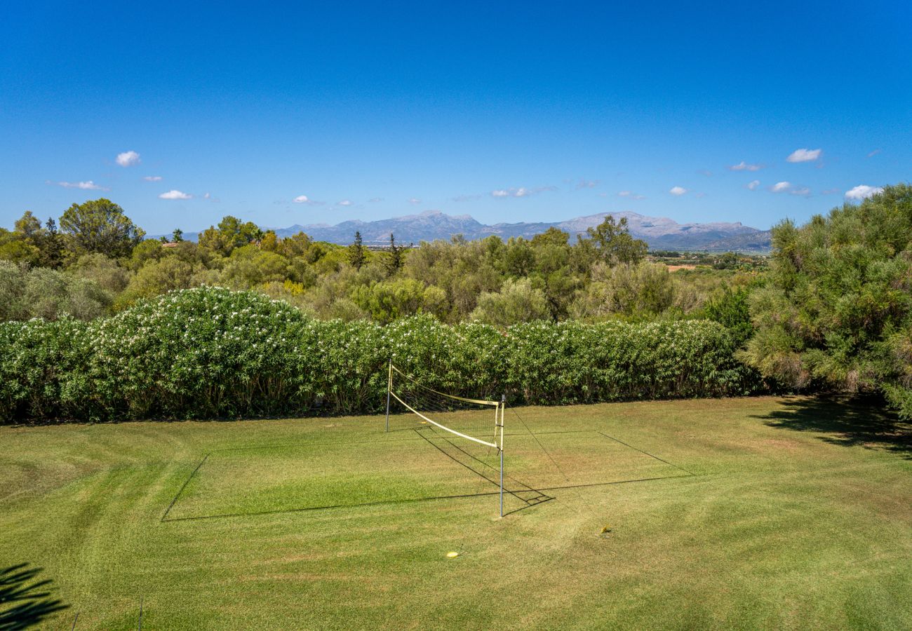 Country house in Muro - House with pool Son San Marti Gran Muro