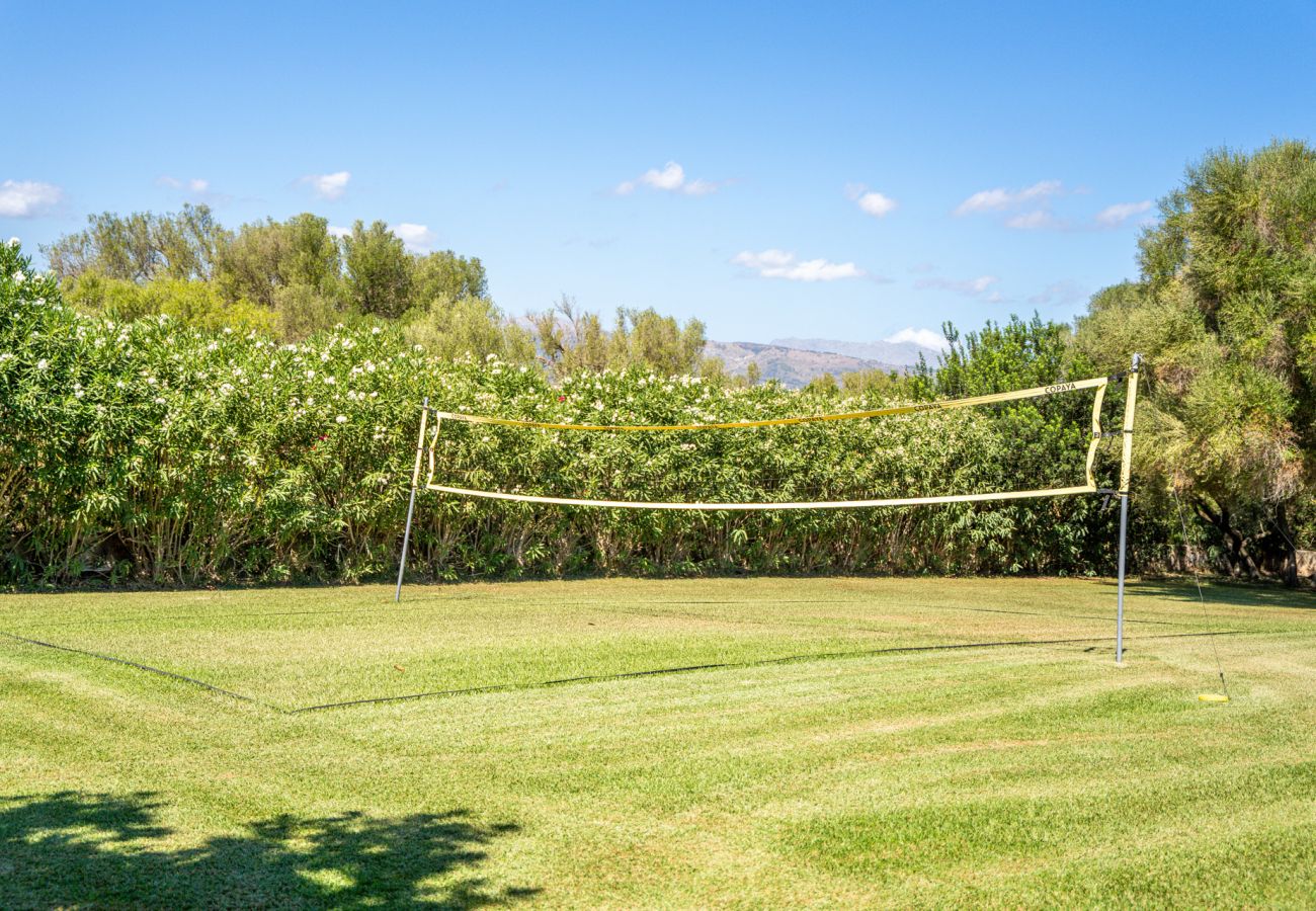 Country house in Muro - House with pool Son San Marti Gran Muro