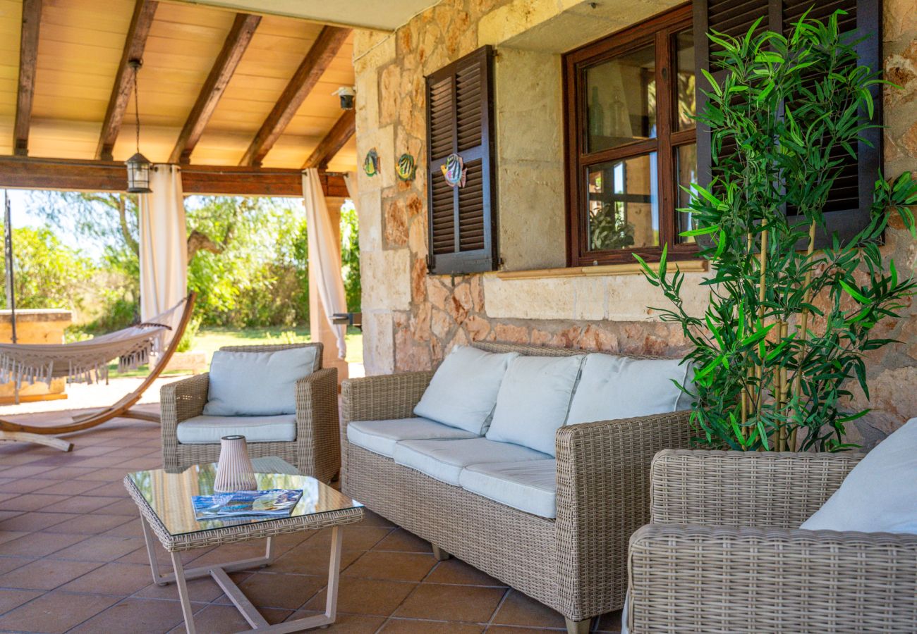 Country house in Muro - House with pool Son San Marti Gran Muro